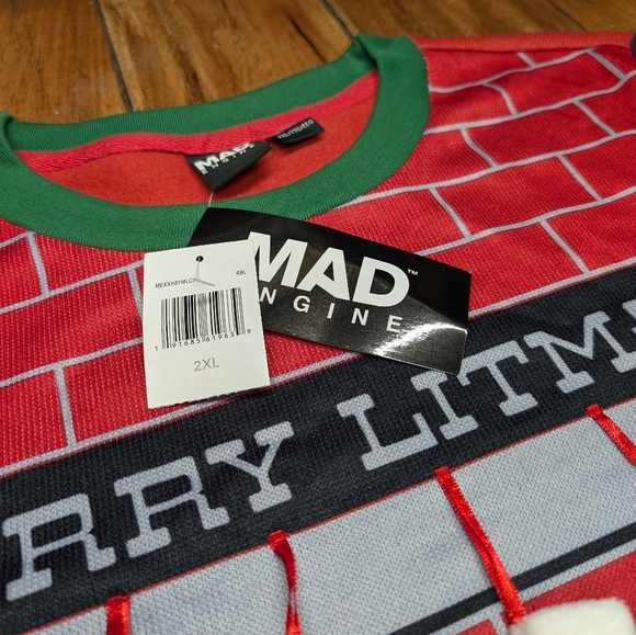 Merry Litmas Christmas Sweater (2X) - Picture 5 of 8